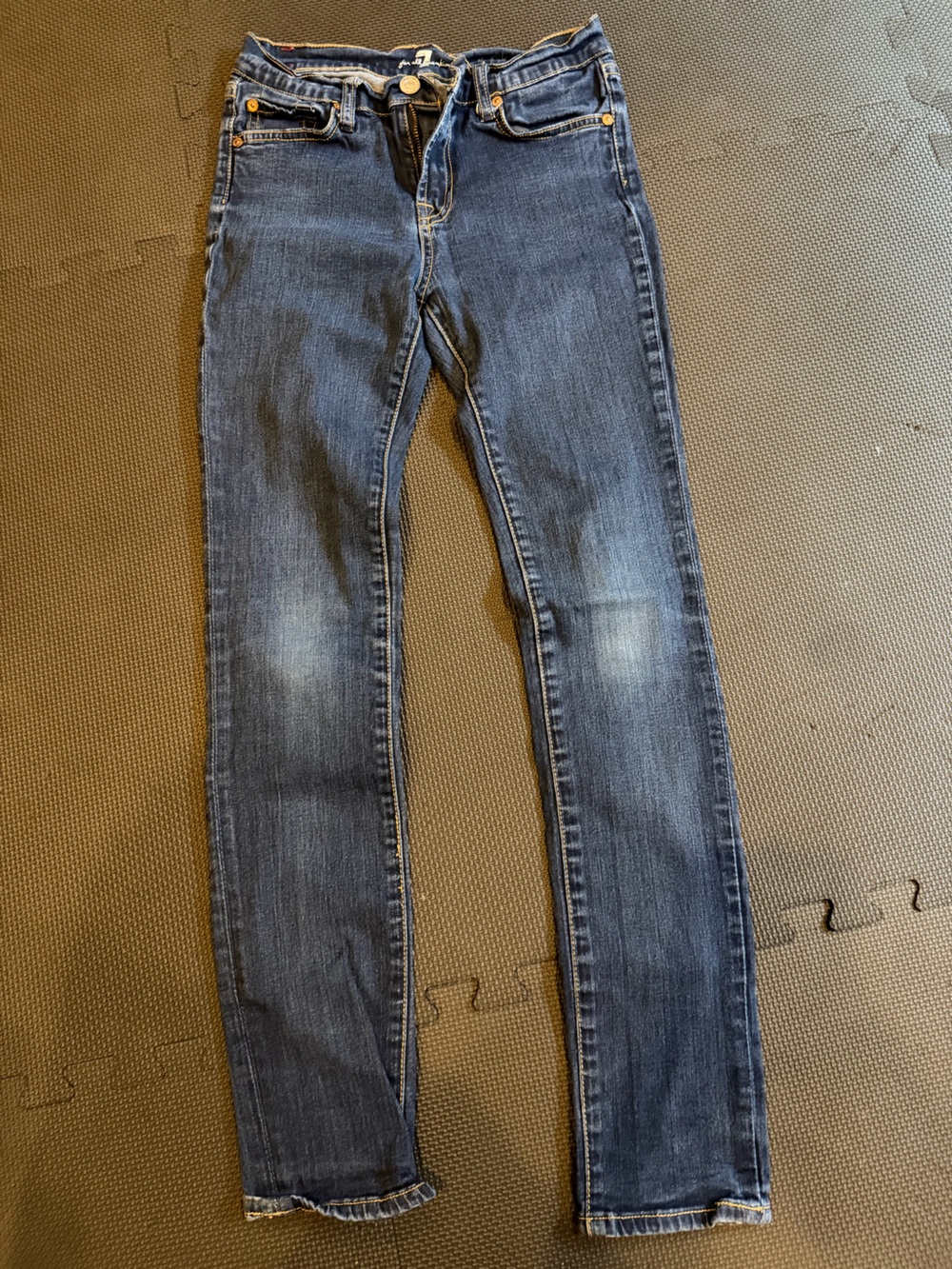 7 for all Mankind Dark Wash Slim Jeans